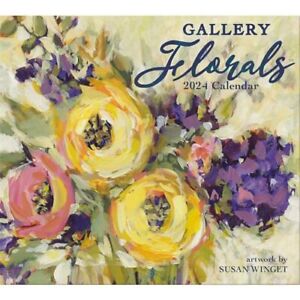 Gallery Florals 2024 Wall Calendar (24991002020) Multi