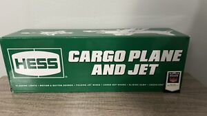 2021 HESS TRUCK COLLECTIBLE TOY CARGO PLANE & JET WITH LED Lights & Sounds Mint