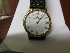 Vintage Yonger & Bresson manual mens watch, Roman numerals