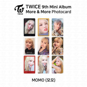 TWICE 9th Mini Album More And More Official Photocard Momo K-POP KPOP