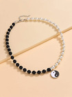 Cadenas Collar Gargantillas Para Hombre Mujer Unisex Cadenas de Perlas Plata 925
