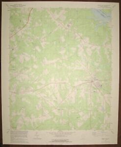Ninety Six, South Carolina 1978  Original Vintage USGS Topo Map