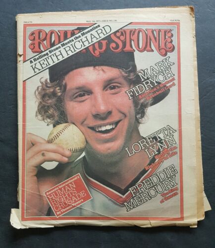 Rolling Stone Magazine Issue 238 May 5, 1977 Mark Fidrych  Lorreta Lynn NO LABEL