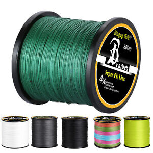Braid Braided Fishing Line 4/8 Strands Abrasion Resistant No Stretch Strong