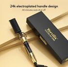 Terviiix Hot Comb Electric, Pressing Combs for Black Hair, Wigs & Beard 24K Gold
