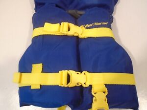 Infant up to 30lbs West Marine life jacket USCG Approved Type ll Boating