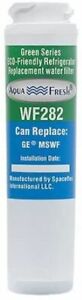 Aqua Fresh WF282 Replacement Refrigerator Water Filter For GE Appliance MSWF