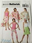 Butterick 4525 Misses Poncho Top Skirt Pants Hat & Bag Sewing Pattern 6-8-10-12