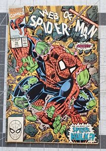 Web Of Spider-Man #70 (Marvel, 1990) 1st Appearance Of Spider-Hulk Fine