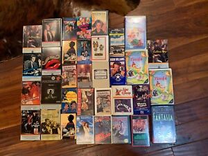 Betamax Tape Lot 34 Tapes Disney, Horror, Comedy