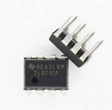 20PCS TL071 TL071CP DIP-8 TI LOW NOISE JFET INPUT OPERATIONAL AMPLIFIERS NEW IC