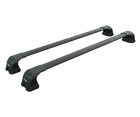 For BMW 3 F30 2012-19 Roof Rack Cross Bar Metal Bracket Fix Point Alu Black