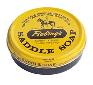 Fiebings Saddle Soap, 3.5 oz, Yellow