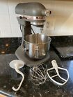 KitchenAid KSM5 Pro Line USA Made Gray 5qt Bowl With 3 Attachments 325w Working