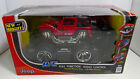 New Bright Radio Remote Control Red Jeep Wrangler Toy New In Box No. 2424