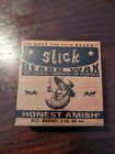 Honest Amish Slick Beard Wax-New Sealed