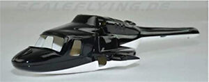 RC Helicopter Airwolf 250 Size Pre-Painted Fuselage for Align T-REX250 Model