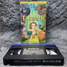 New ListingWalt Disney's Tarzan II 2: The Legend Begins VHS Tape 2005 Rare Late Release