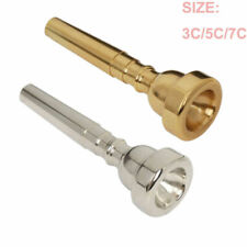 Professional Bach Standard Silver/Gold Coated 3C 5C 7C Trumpet Mouthpiece US