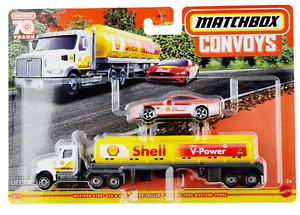 2023 Matchbox Convoys Western Star Cab & Shell Tanker Trailer 2019 Ford Mustang