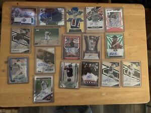 17 Auto/relic Lot Prospects And Rookies