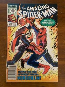 AMAZING SPIDER-MAN #250 (Marvel, 1963) VG-F Hobgoblin NEWSTAND