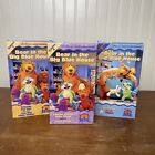 Bear In The Big Blue House Lot Of 3 VHS  Volume 2, 4, and 8 1998  Jim Henson