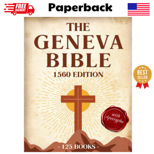 Geneva Bible 1560 Edition With Apocrypha:125 Books in English Complete With Lost
