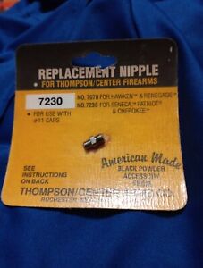 Thompson Center T/C Nipple Black Powder #7230 Nipple SENECA PATRIOT CHEROKEE NOS