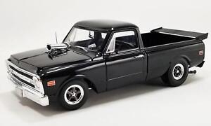 New Acme 1:18 Scale 1970 Chevrolet C-10 Night Train - Drag Outlaws A1807216