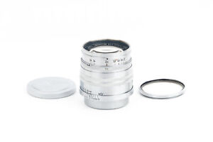 Leica Leitz Xenon 50mm f/1.5 D.R.P LTM L39 Mount Lens w/Caps