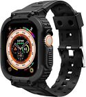 Band For Apple Watch Ultra 49mm (2022) Band with Bumper Case Protective Cover