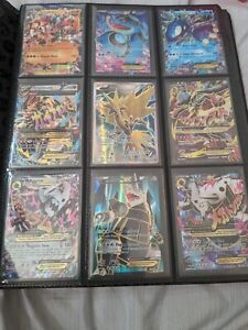 pokemon cards binder collection rare card lot. Full Arts, Vintage. 129 Cards!