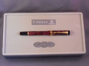 Parker Duofold Burgundy Roller ball pen