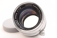 CANON early chrome 50mm/F1.8 Leica 39mm LTM #109257 kjm 123-133-10 240406