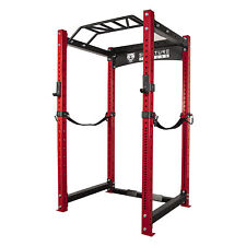 Signature Fitness 1,500Lb Capacity 3 x 3 Ft Power Cage Squat Rack (For Parts)