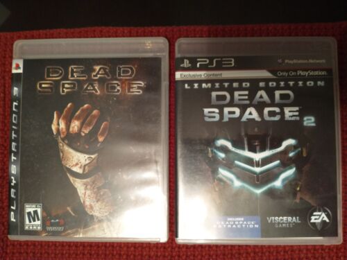New ListingDead Space 1 and 2 Lot *Black Label* Ps3 Sony PlayStation 3