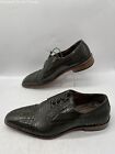 Stacy Adams Mens Talarico Green Crocodile Embossed Oxford Dress Shoes Size 13M