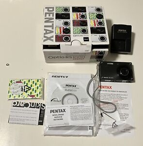New ListingPentax Optio RS1000 14.0MP Digital Camera Black Tested Camera