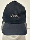 Vintage Tek Flex Jeep Cotton Cap Hat Black/Silver Size S/M
