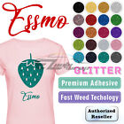 ESSMO™ Glitter Heat Transfer Vinyl HTV Sheet T-Shirt 20
