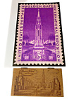 1939 Golden Gate International Exposition Treasure Island Graphic Wd Trinket Box