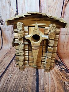 Handmade Rustic Birdhouse - LARGE SIZE - 11.5