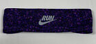 Nike Run Headband Women's Purple Dri-Fit Reversible Sweatband Running
