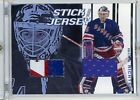 Mike Richter Game Used Stick and Jersey 2002 In The Game