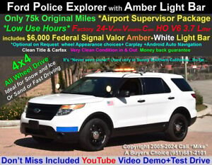 New Listing2013 Ford Explorer Police Interceptor Utility 4dr SUV