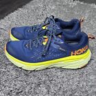 Hoka One One Shoes Womens 10 D Blue Athletic Running Training Logo