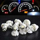 10x White T4 T4.2 Neo Wedge 1-SMD LED Cluster Instrument Dash Climate Light Bulb