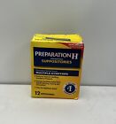 Preparation H Hemorrhoidal Suppositories - 12 Tablets