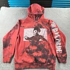My Chemical Romance The Black Parade Hoodie Mens Small Long Sleeve Red Tie Dye